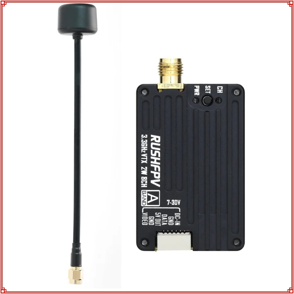 Drone Transmitter - 2026 ใหม่ RUSHFPV 3.3G 2W VTX