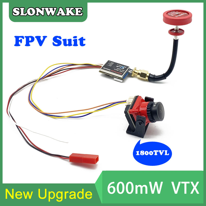 Drone Transmitter - พร้อมใช้งาน 5.8G 48CH 600mW เครื่องส่งสัญญาณวิดีโอและ Cmos