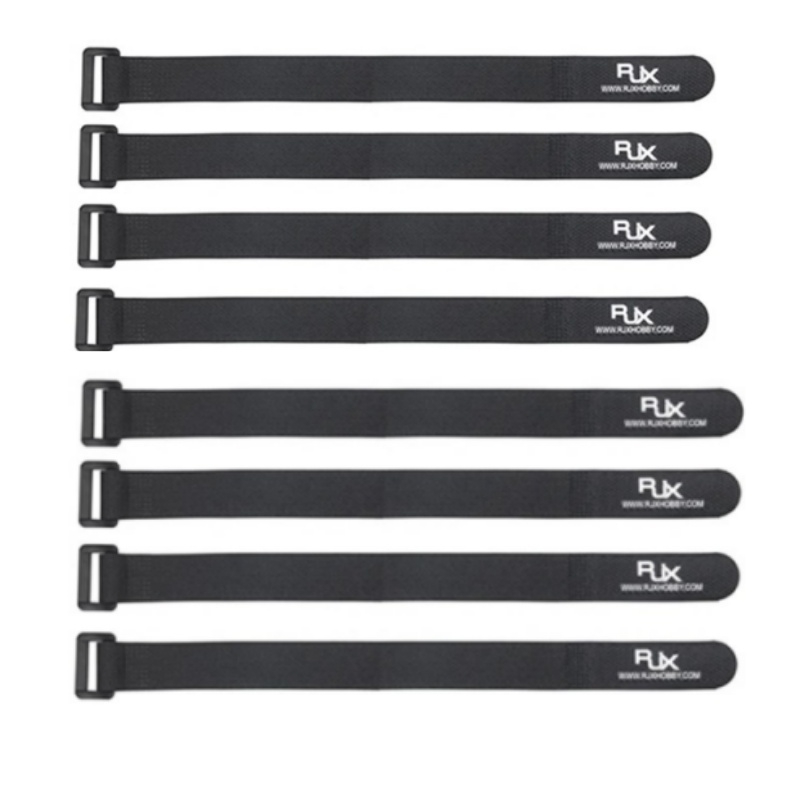 Drone Battery Strap - 8 ชิ้นแบตเตอรี่ริบบิ้นลื่นเมจิกเทป 250 มิลลิเมตร x 20