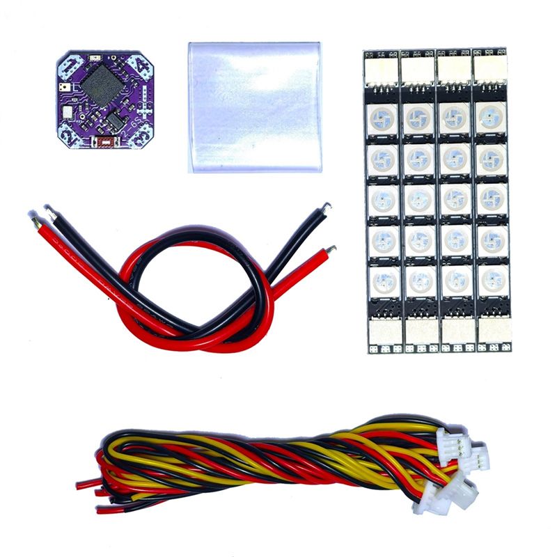 Drone Led Light - 【ช็อปเลย】ตัวควบคุมไฟ RGB ขนาดเล็ก FPV 4CH LED