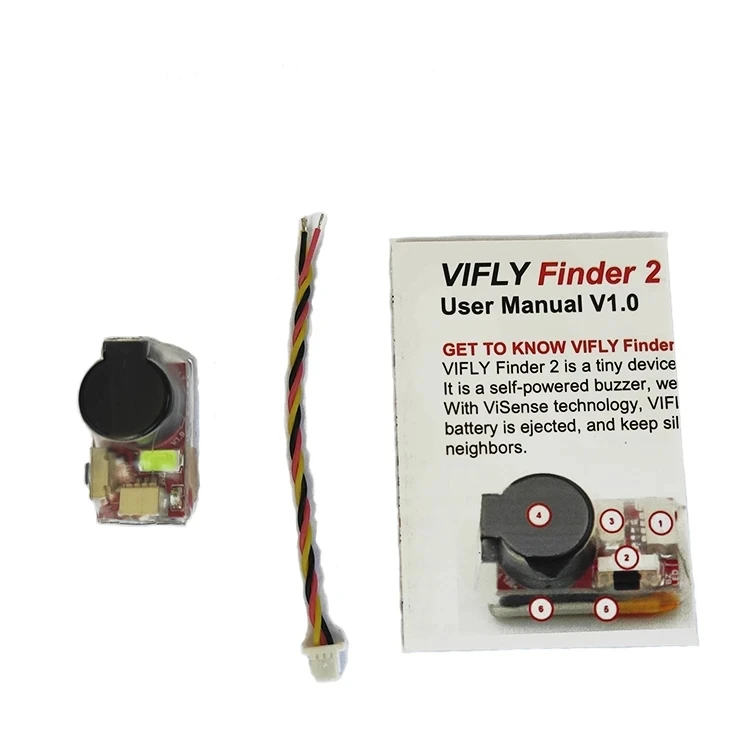 Drone Buzzer - VIFLY Finder 2 เครื่องติดตามเสียงดังพิเศษ 5V พร้อมเสียงบี๊บมากกว่า