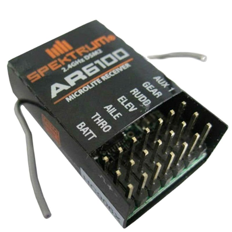 Drone Flight Controller - AR6100 DSM2 6CH 2.4GHz สำหรับสเปกตรัม DX6i