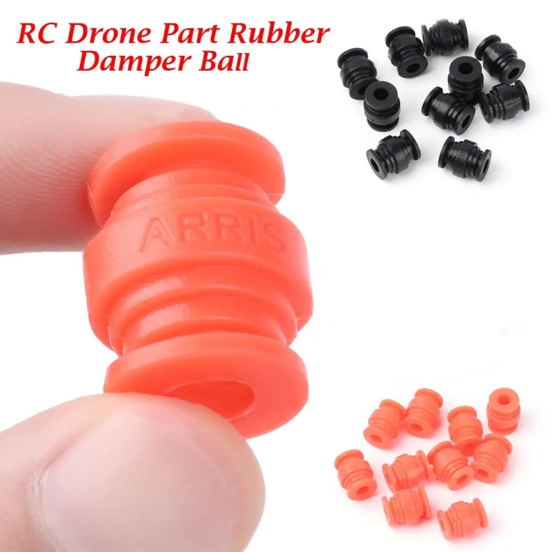 Drone Flight Controller - ยางกันกระแทก4ชิ้น/ล็อตลูกบอลซิลิโคนสำหรับ F4 F7เครื่องควบคุมการบิน FPV Quadcopter RC
