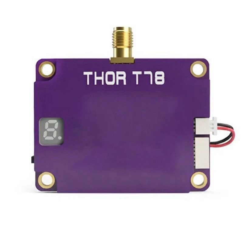Drone Transmitter - WOWFU-THOR T78 3W เครื่องส่งสัญญาณวิดีโอ FPV 7.2G-8G
