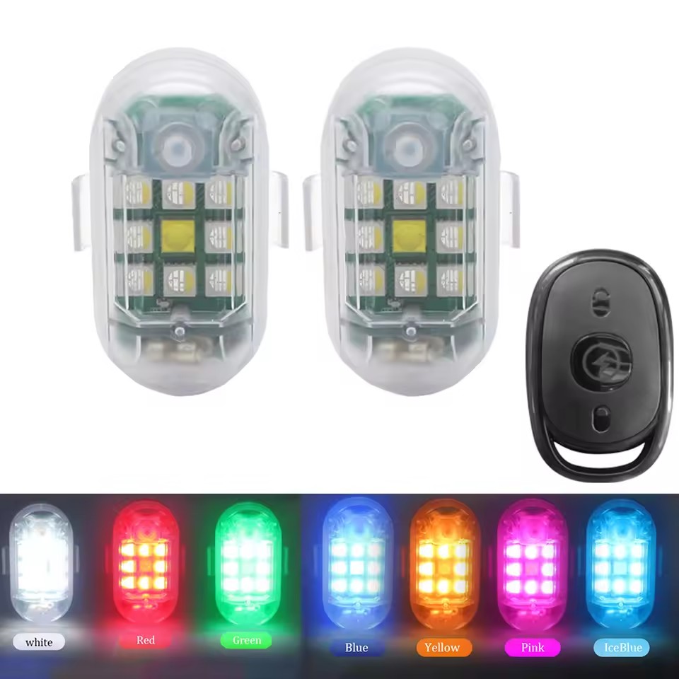 ไฟ LED สโตรบไร้สายแบบรีโมทคอนโ - Drone Led Light บทวิจารณ์และราคา