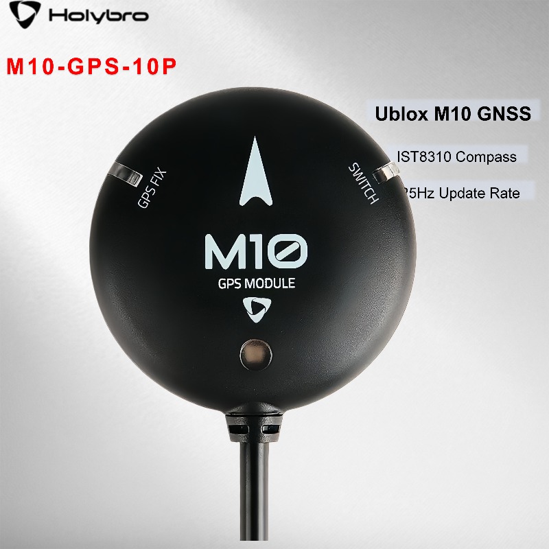 โมดูล GPS HolyBro M10 พร้อมเข็ - Drone Buzzer บทวิจารณ์และราคา