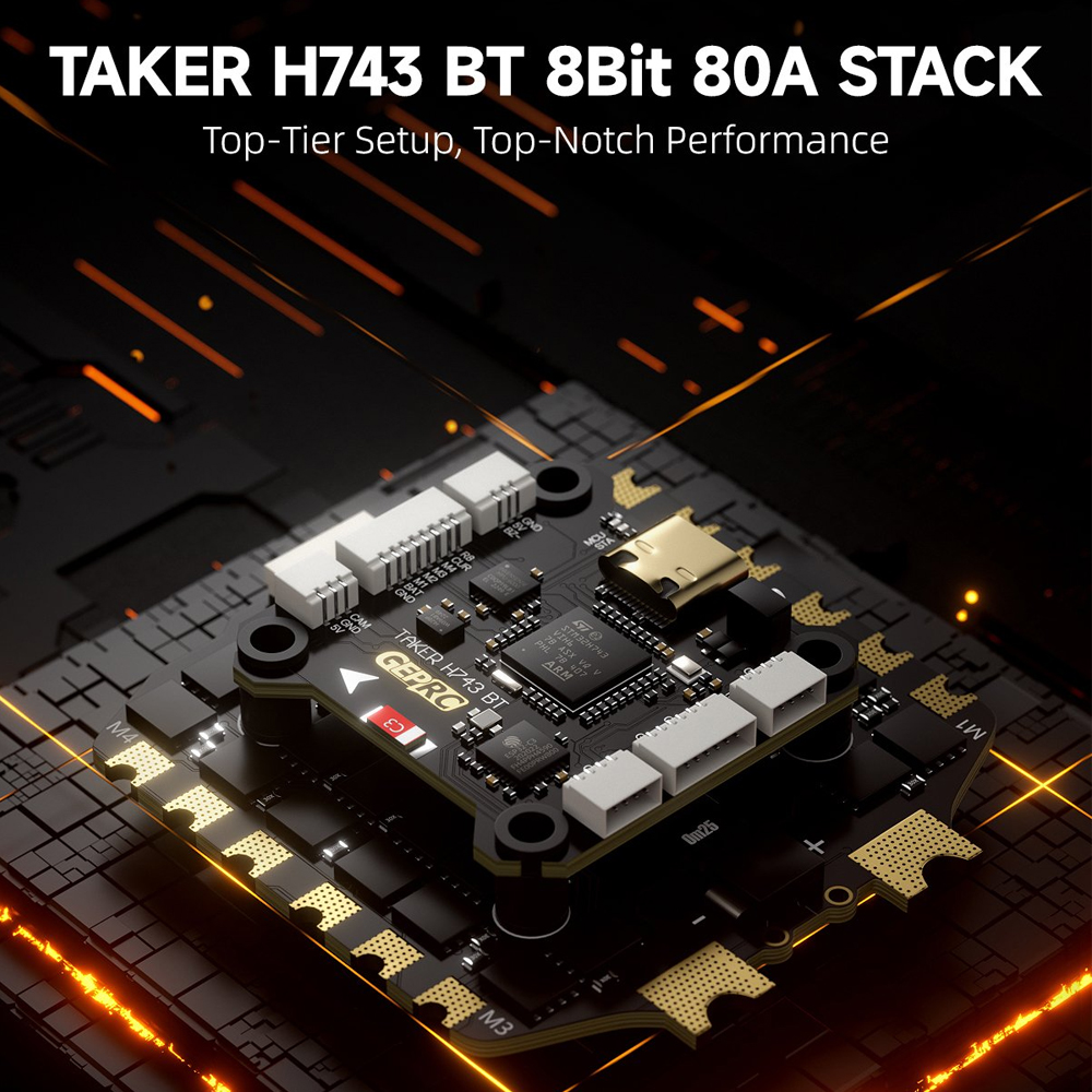 GEPRC TAKER H743 BT 8Bit 80A S - Drone Esc บทวิจารณ์และราคา
