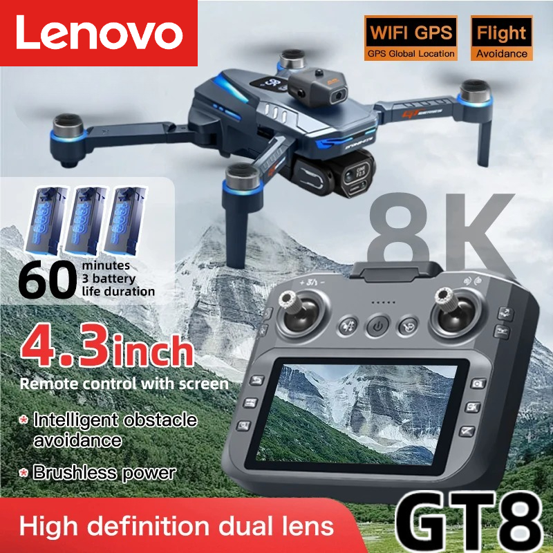 โดรน Lenovo GT8 8K ระดับมืออาช - Drone Gps Mount บทวิจารณ์และราคา