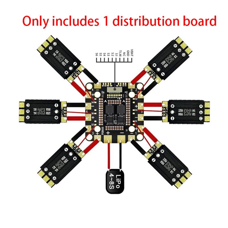 【CYBER MONDAY】1 ชิ้น PDB600A 8 - Drone Power Distribution Board บทวิจารณ์และราคา