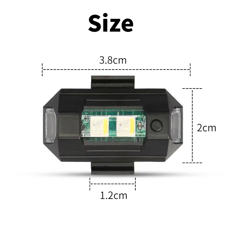 ไฟรถจักรยานยนต์ Drone Strobe L - Drone Led Light บทวิจารณ์และราคา