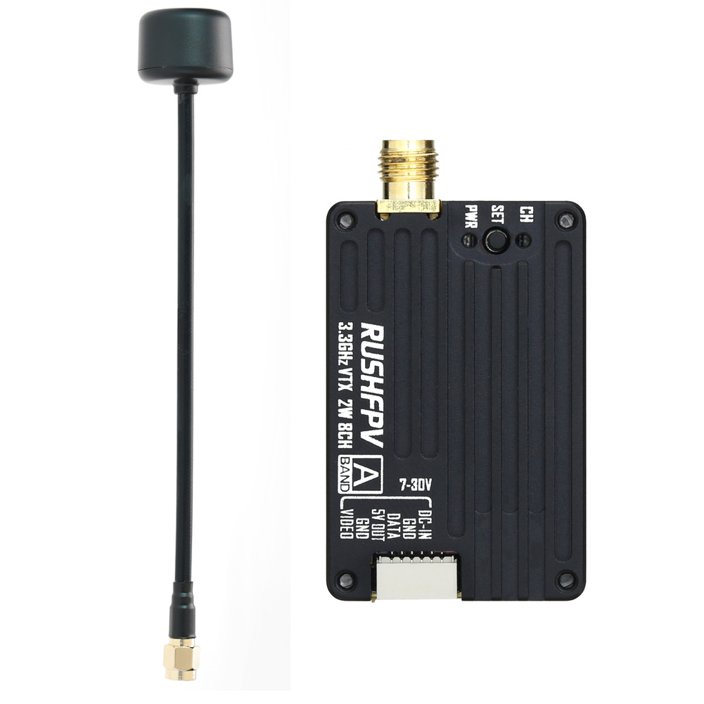 RUSHFPV 3.3G 2W VTX เครื่องส่ง - Drone Transmitter บทวิจารณ์และราคา