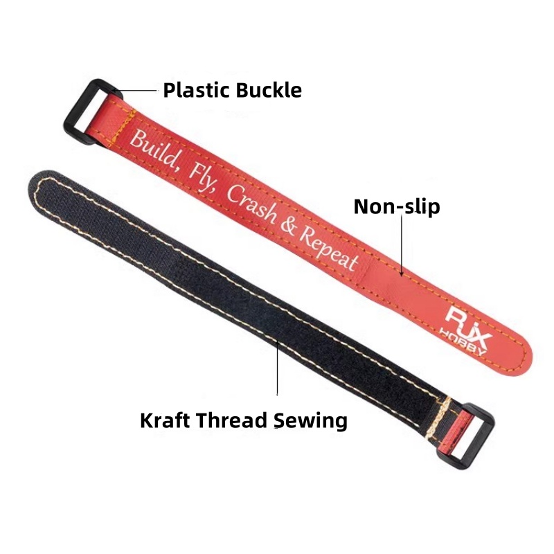 200X20MM สายรัดแบตเตอรี่ซิลิโค - Drone Battery Strap บทวิจารณ์และราคา