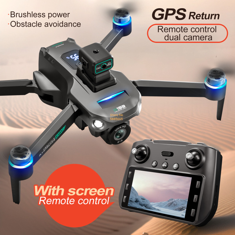 8K กล้องคู่ 5G WIFI FPV รีโมทค - Drone Gps Module บทวิจารณ์และราคา