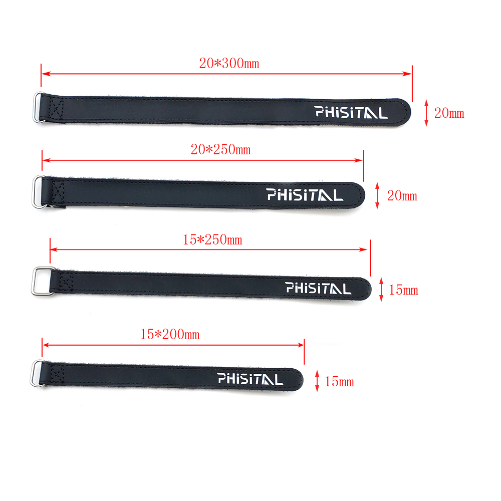 สายรัดแบตเตอรี่โดรน FPV แบบซุป - Drone Battery Strap บทวิจารณ์และราคา