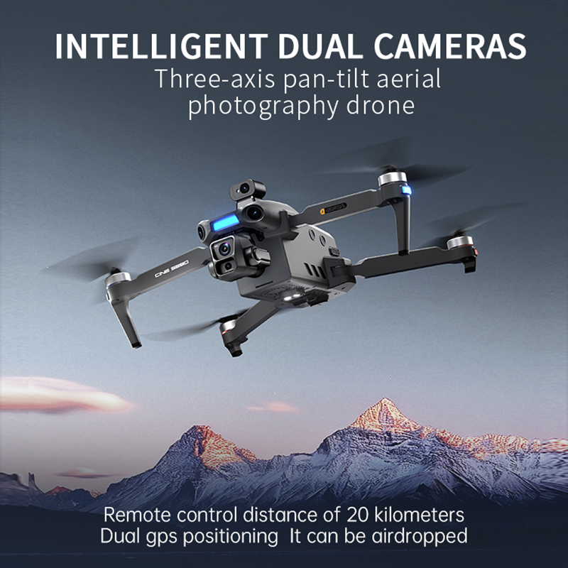 โดรนกล้องคู่ 8K รุ่นใหม่ ปี 20 - Drone Gps Mount บทวิจารณ์และราคา