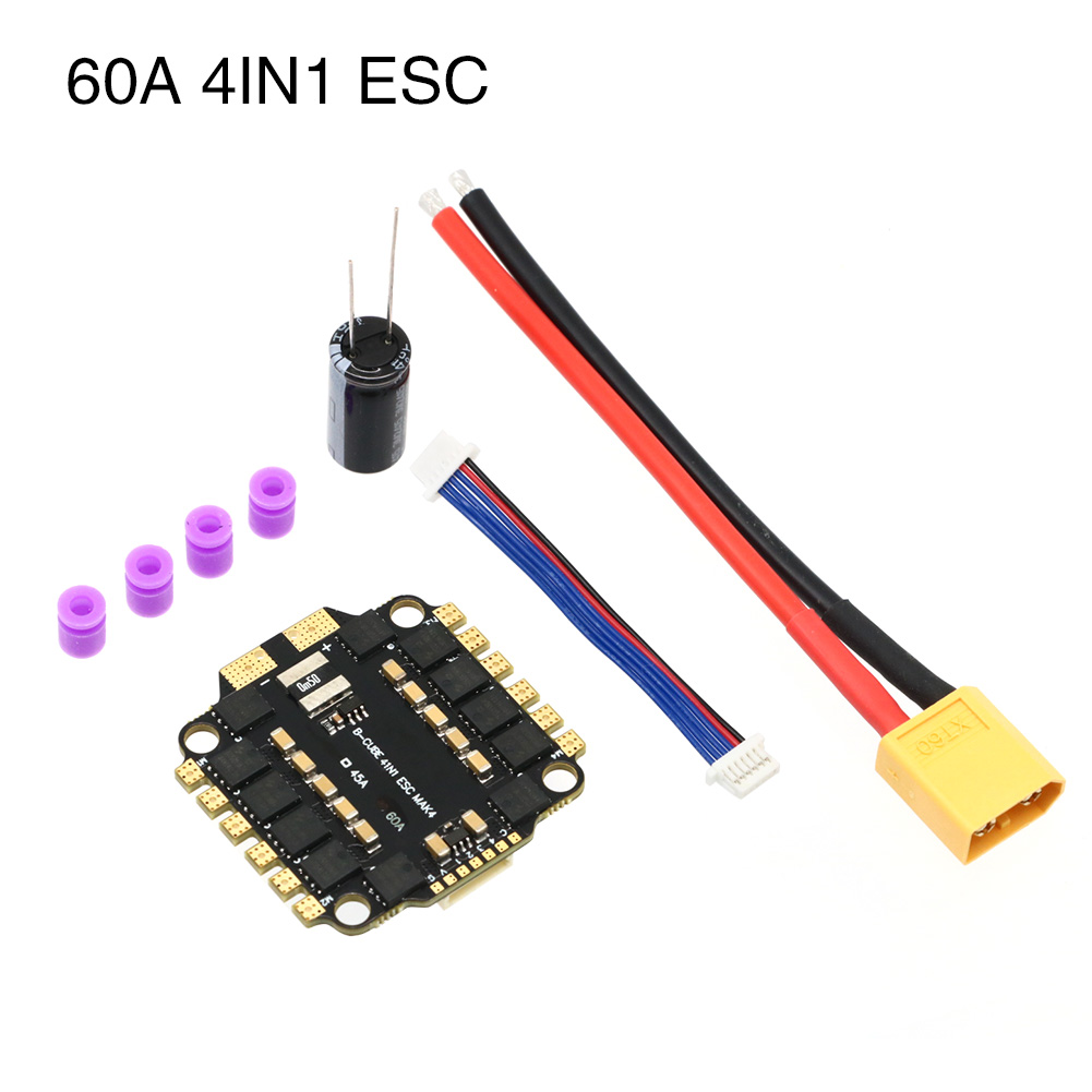 UAngel 4IN1 45A 60A ESC BLHELI - Drone Esc บทวิจารณ์และราคา