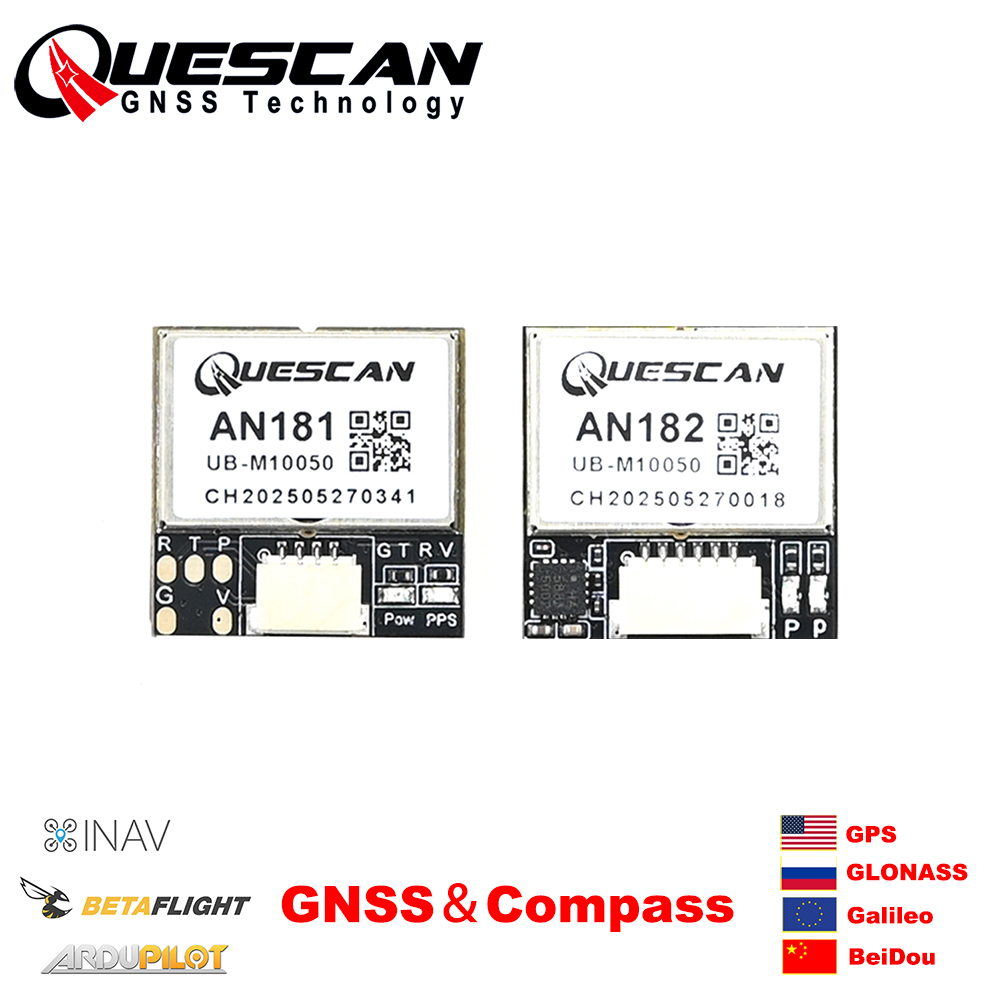 โมดูล GPS GNSS QUESCAN 18 มม.  - Drone Compass บทวิจารณ์และราคา