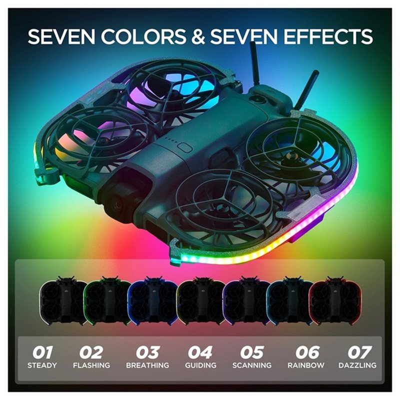 แถบไฟ LED สำหรับโดรน DJI Neo 2 - Drone Led Light บทวิจารณ์และราคา