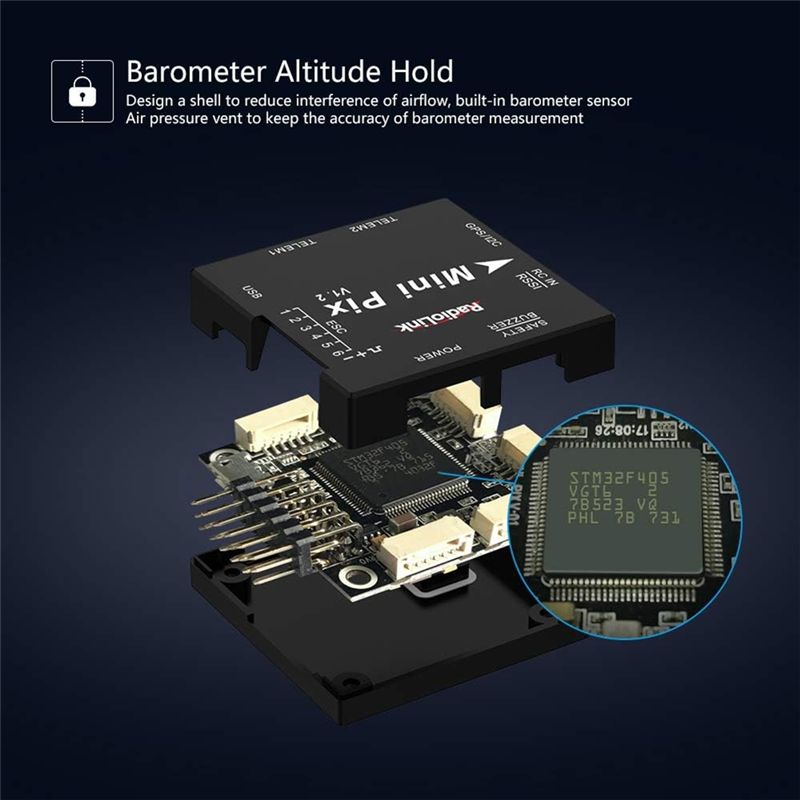 A49K-Radiolink Mini PIX ชุดควบ - Drone Flight Controller บทวิจารณ์และราคา