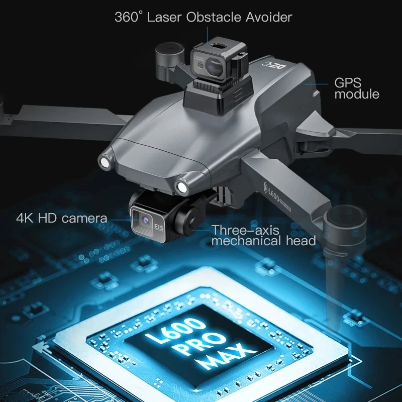 L600 PRO MAX GPS Drone Profess - Drone Gps Mount บทวิจารณ์และราคา