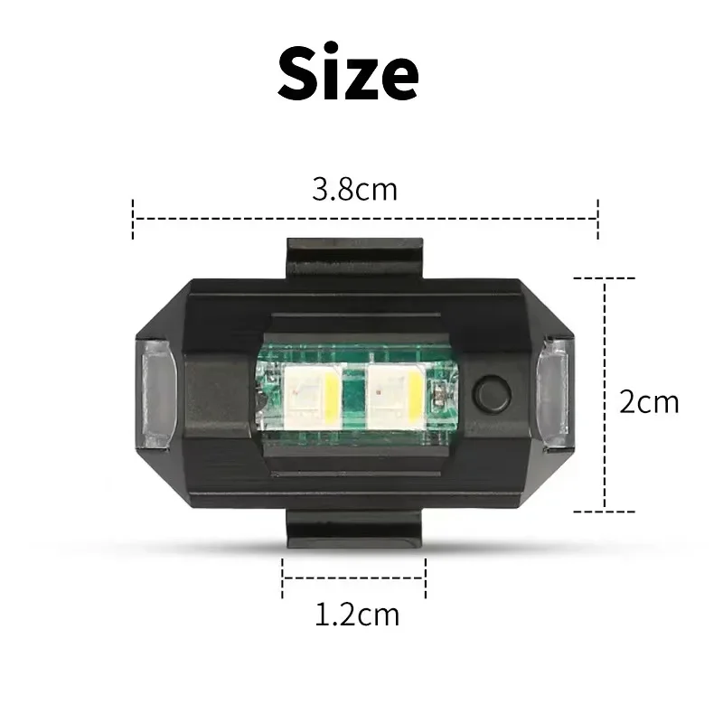 ไฟรถจักรยานยนต์ Drone Strobe L - Drone Led Light บทวิจารณ์และราคา