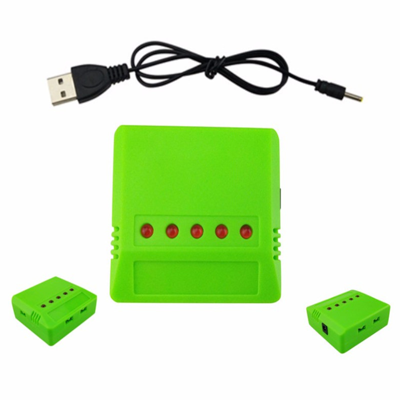 สายเคเบิล5ชิ้นและ1X 5ใน1ที่ชาร - Drone Charger บทวิจารณ์และราคา