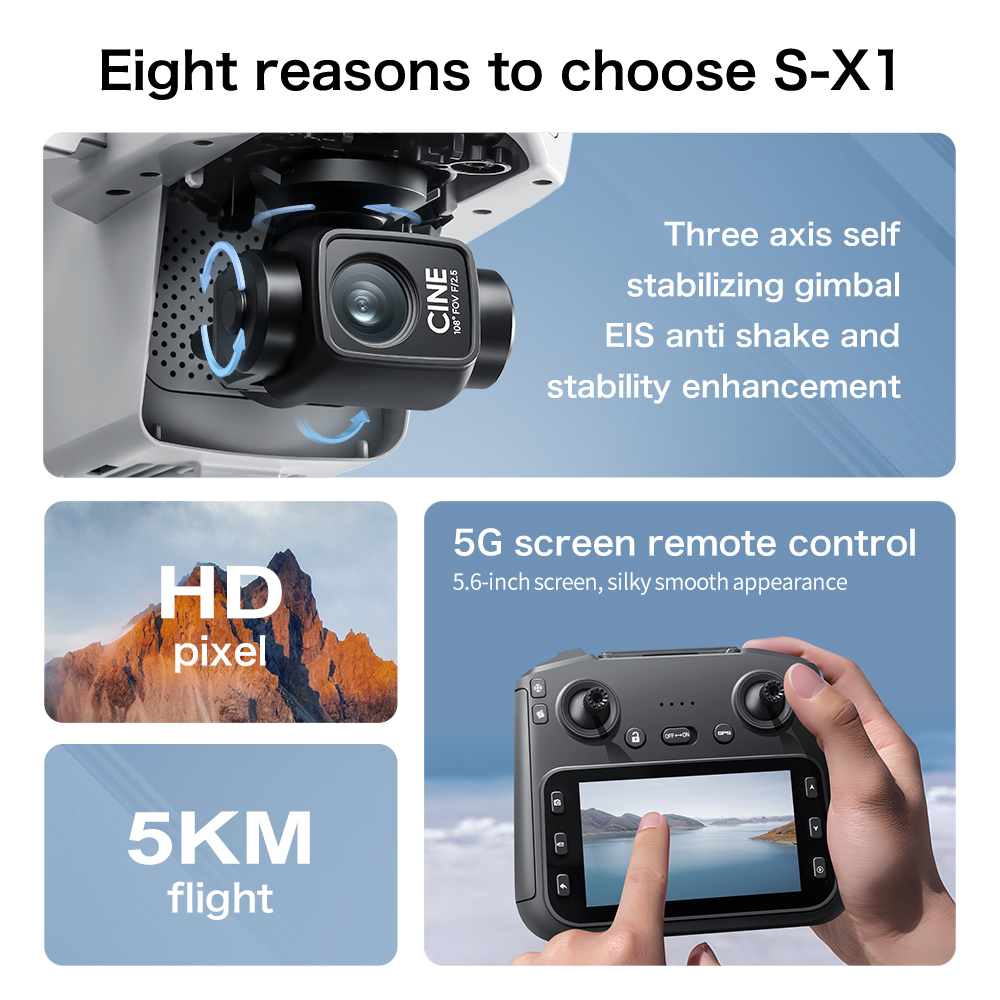 โดรน Lenovo S-X1 MAX GPS พร้อม - Drone Gps Mount บทวิจารณ์และราคา