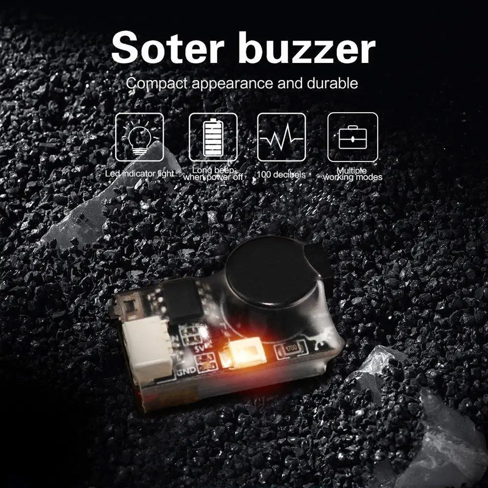 สัญญาณเตือนโดรน HGLRC Soter FP - Drone Buzzer บทวิจารณ์และราคา