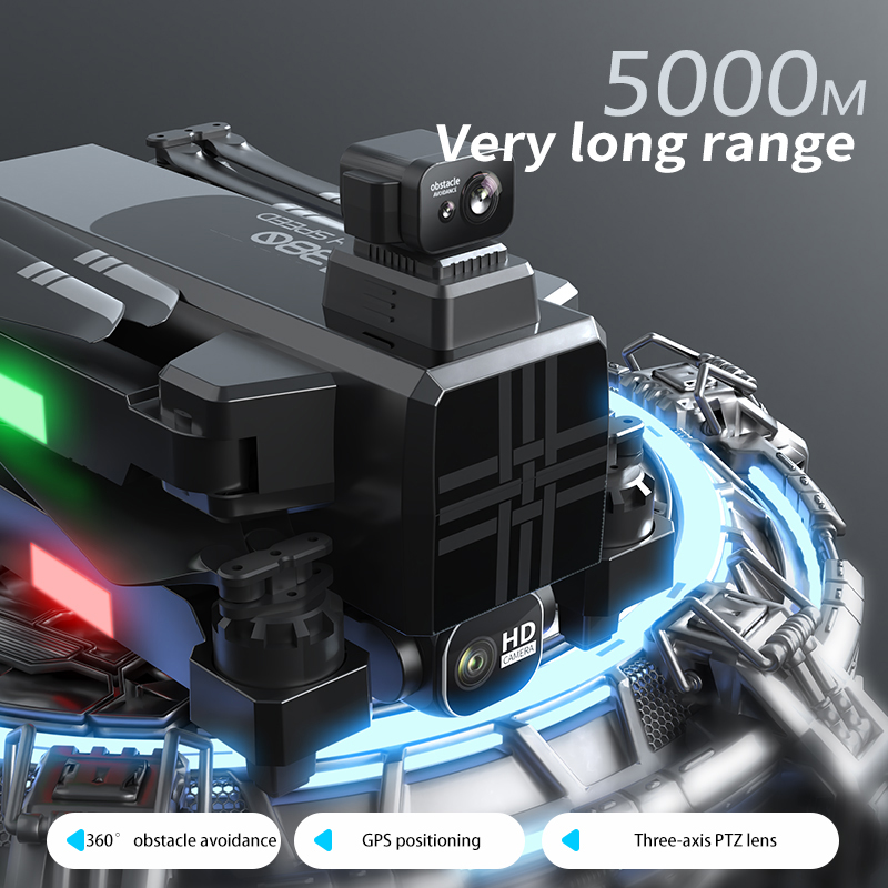 โดรน A380 4K HD สามแกนกันสั่นแ - Drone Gps Module บทวิจารณ์และราคา