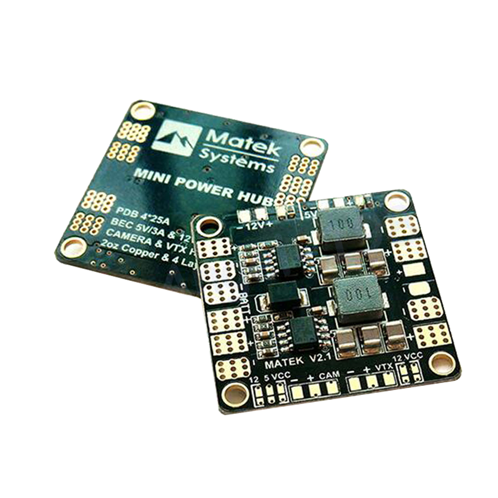 Mini Power Hub Power Matek PDB - Drone Power Distribution Board บทวิจารณ์และราคา