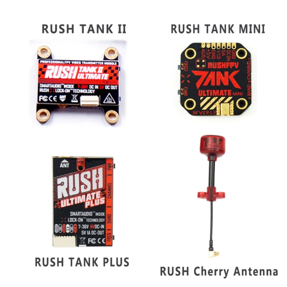 RUSH TANK Ultimate II/Mini/ PL - Drone Transmitter บทวิจารณ์และราคา
