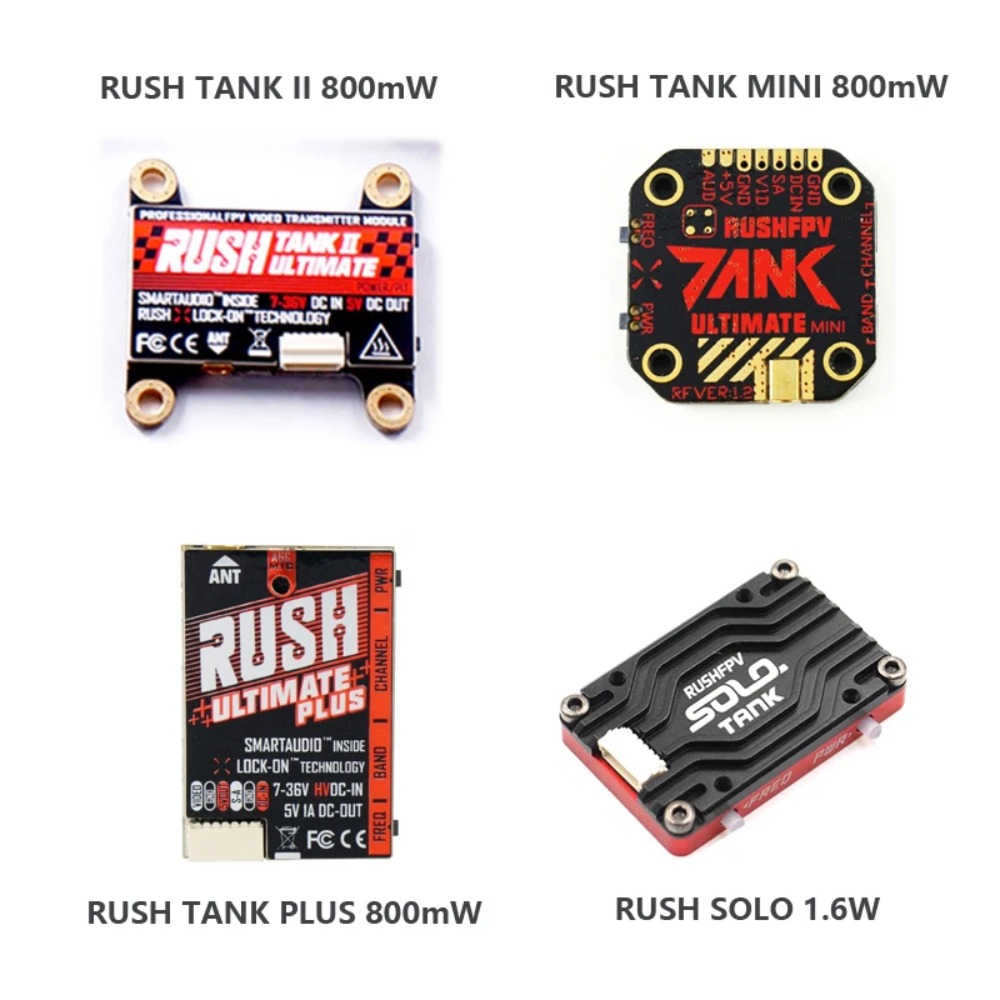 RUSH TANK Ultimate II/Mini/ PL - Drone Transmitter บทวิจารณ์และราคา