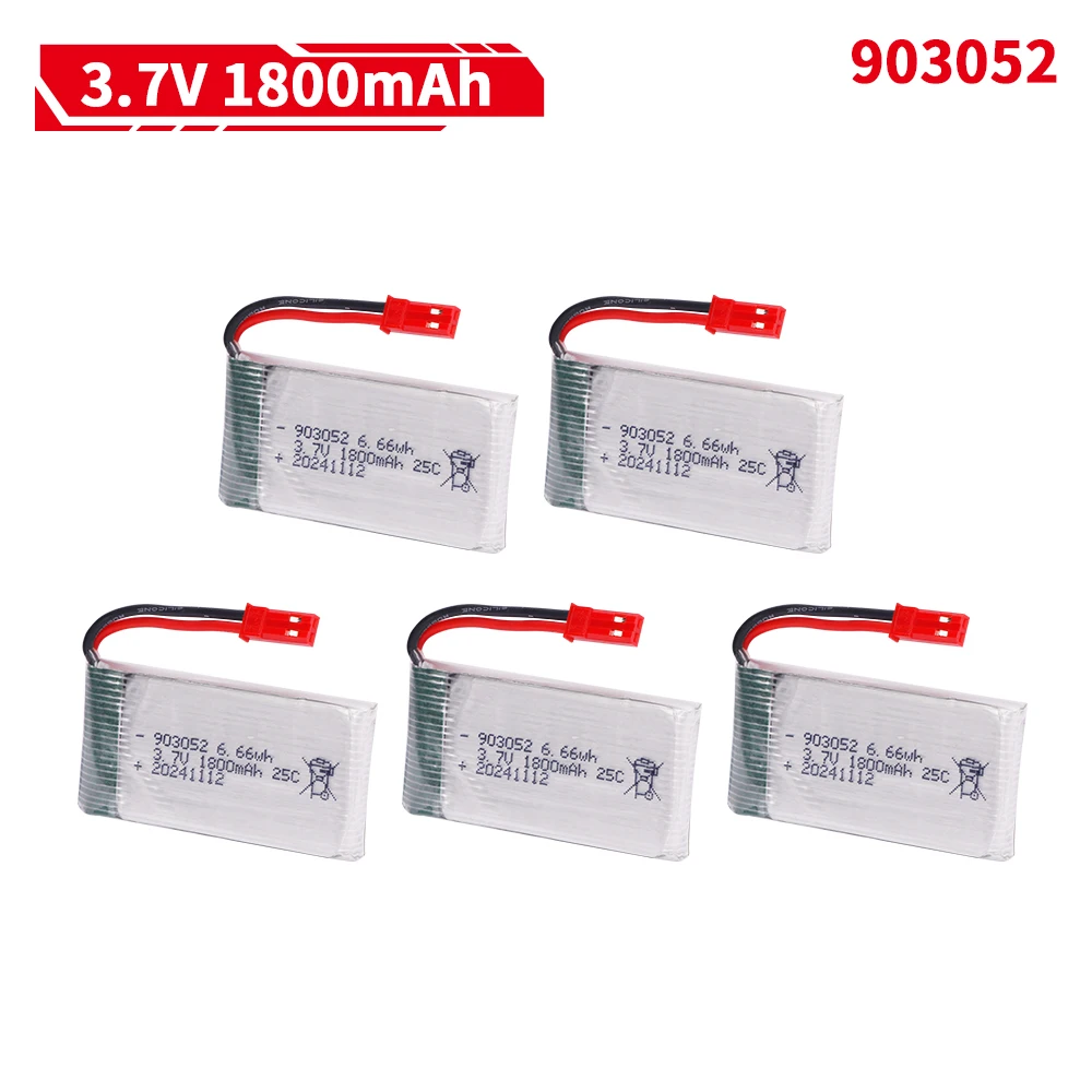 3.7V 1800mAh 903052 lipo แบตเต - Drone Charger บทวิจารณ์และราคา