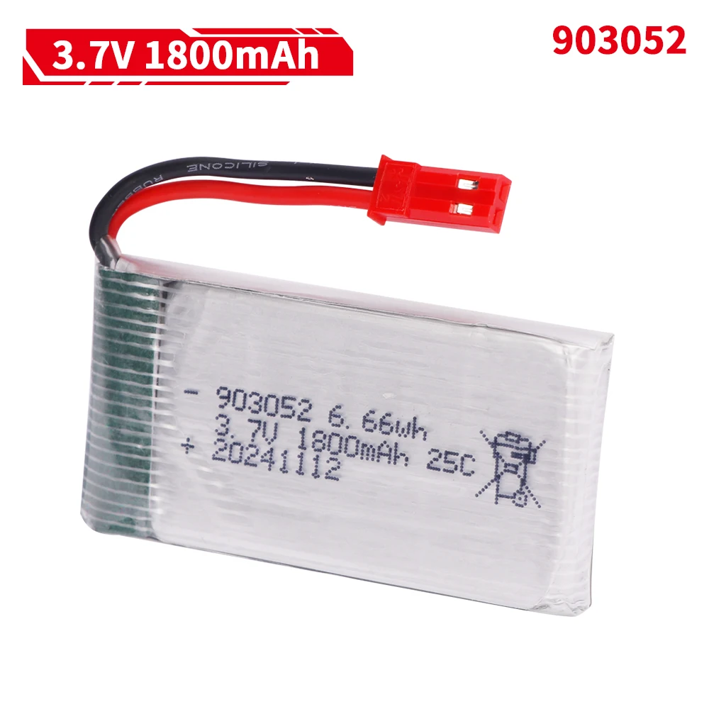 3.7V 1800mAh 903052 lipo แบตเต - Drone Charger บทวิจารณ์และราคา