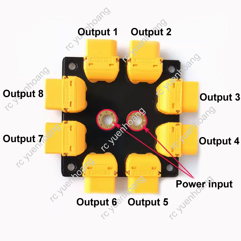 1PCS 240A High Current Power D - Drone Power Distribution Board บทวิจารณ์และราคา