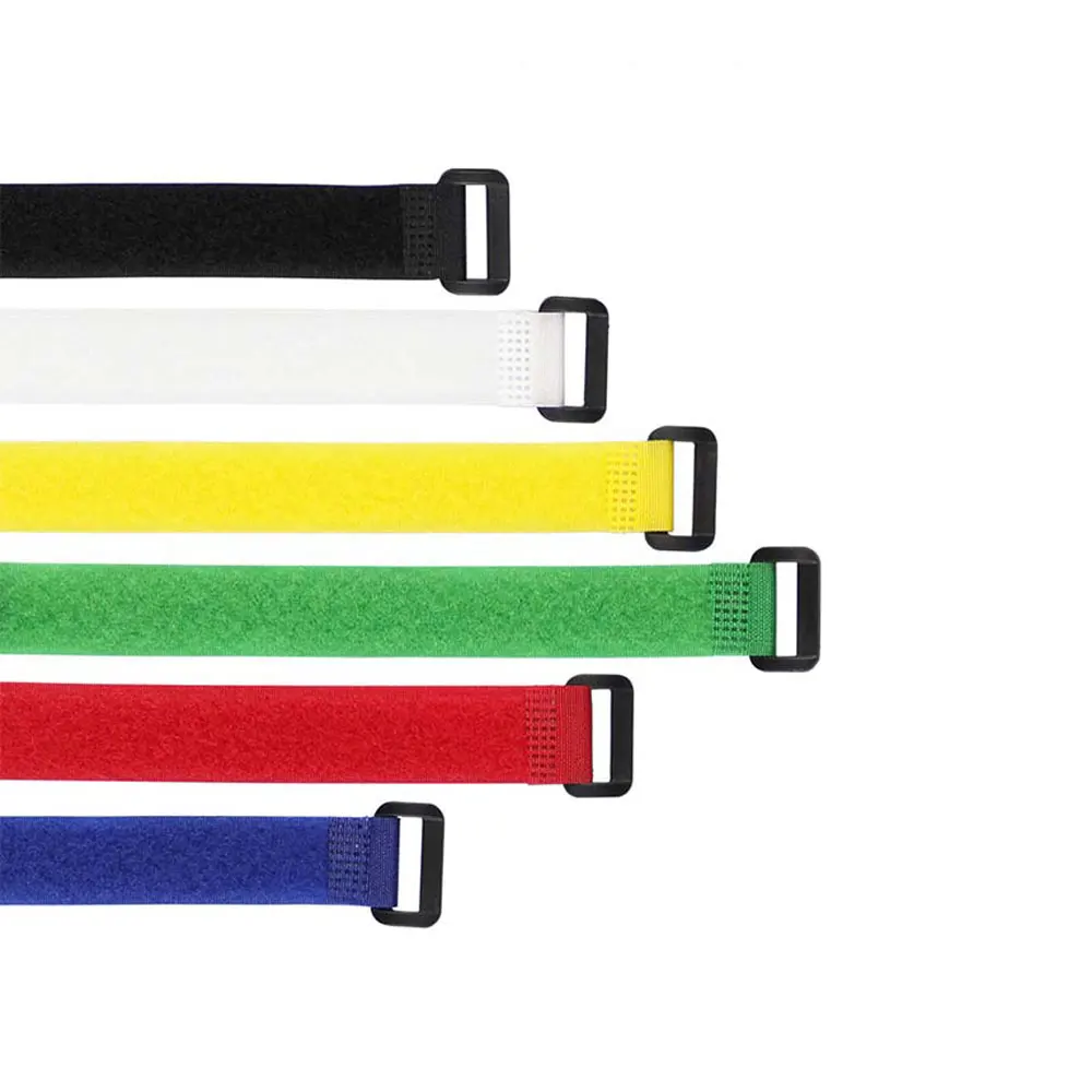 10PCS 300mm สติกเกอร์เมจิกแบตเ - Drone Battery Strap บทวิจารณ์และราคา