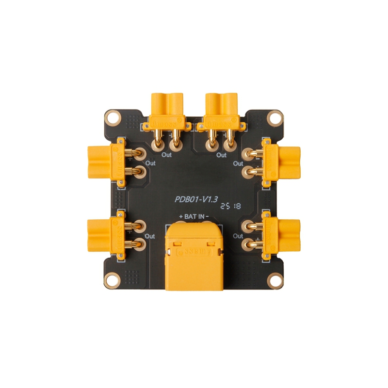 บอร์ดจ่ายไฟ (PDB) XT30 แบบเชื่ - Drone Power Distribution Board บทวิจารณ์และราคา