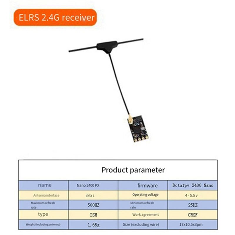 CYGJ-10PCS ELRS 2.4Ghz ตัวรับส - Drone Antenna บทวิจารณ์และราคา