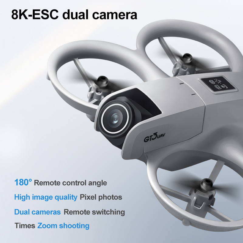 โดรนรุ่นใหม่ GT3 พร้อมหน้าจอ ก - Drone Esc บทวิจารณ์และราคา