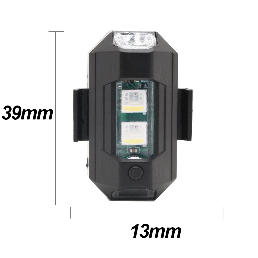 ไฟเตือน LED RGB สำหรับรถจักรยา - Drone Led Light บทวิจารณ์และราคา