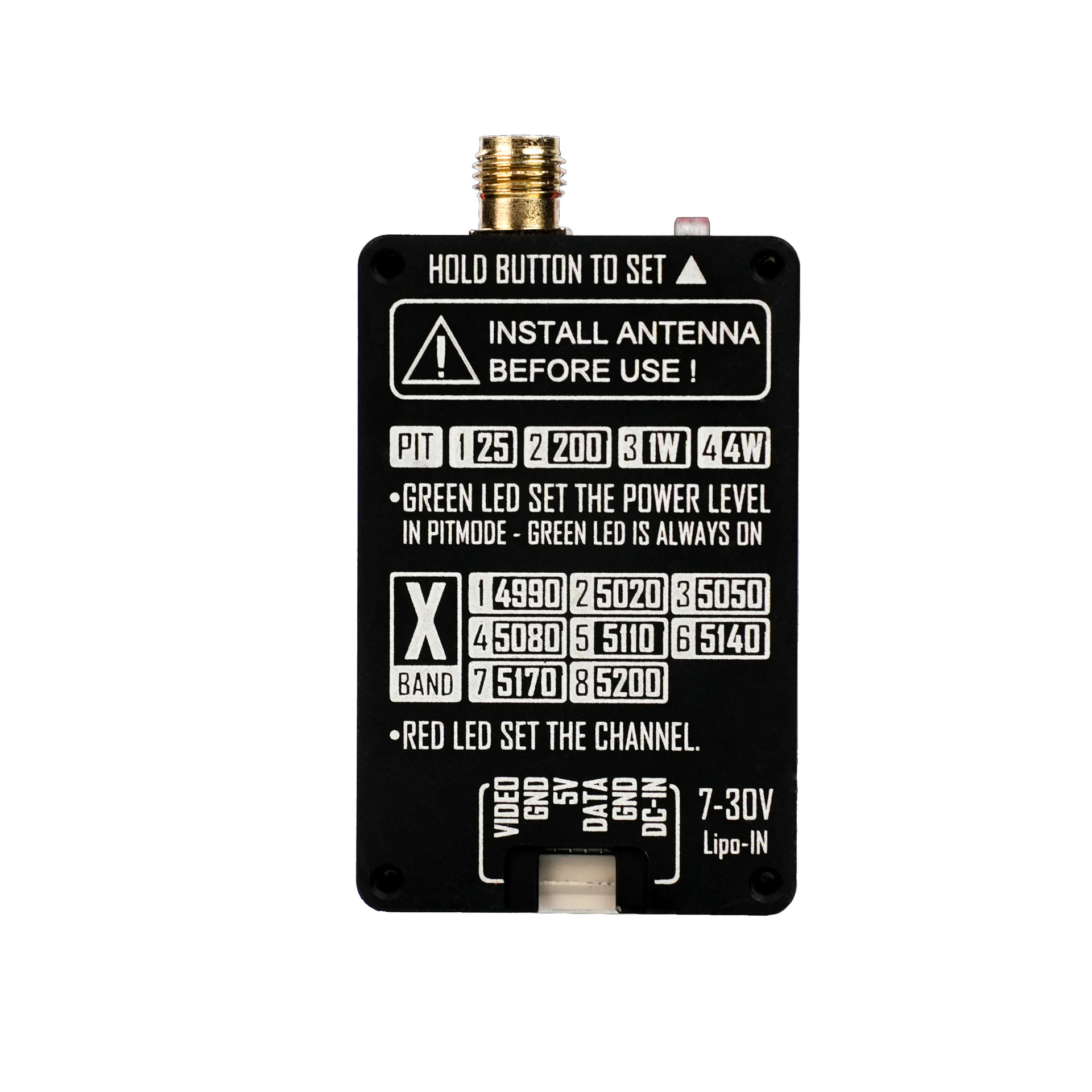 ชุดส่งสัญญาณวิดีโอ VTX RUSHFPV - Drone Antenna บทวิจารณ์และราคา